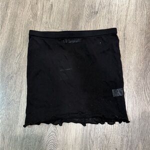 Asta Resort Black Mini Skirt